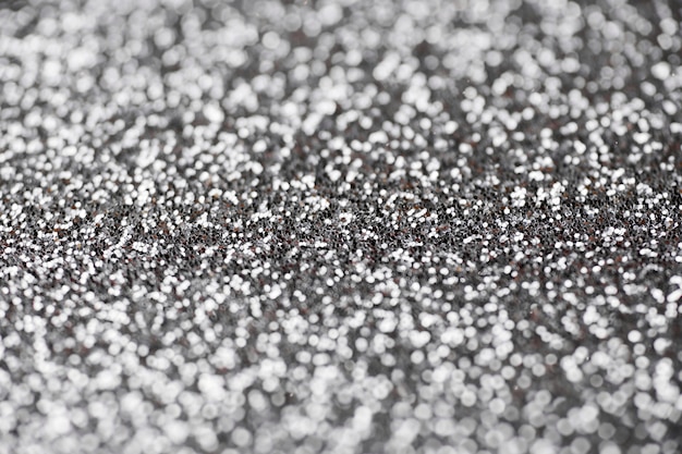 Trama glitter argento.