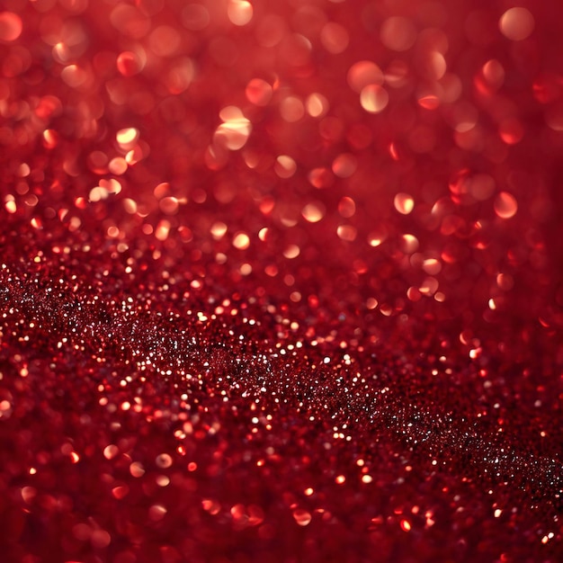 Trama glitter rosso