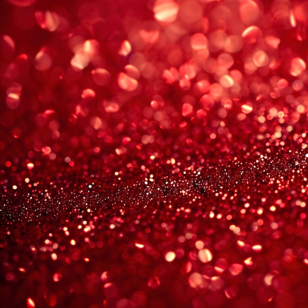 Trama glitter rosso