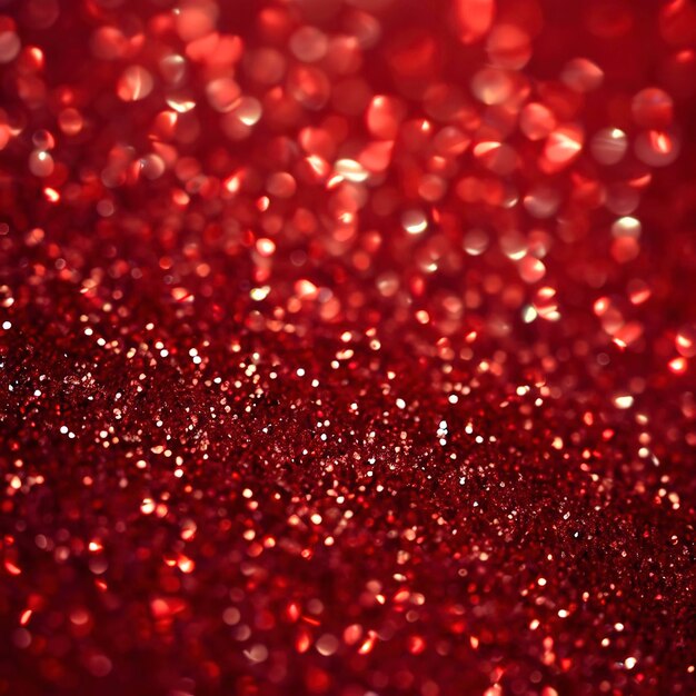 Trama glitter rosso