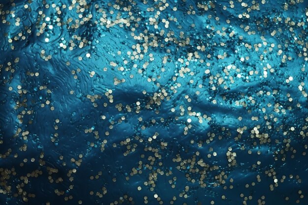 Trama glitterata oceanica Shimmer