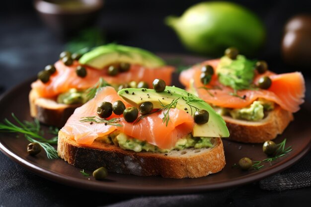 Tramezzini al salmone Genera Ai