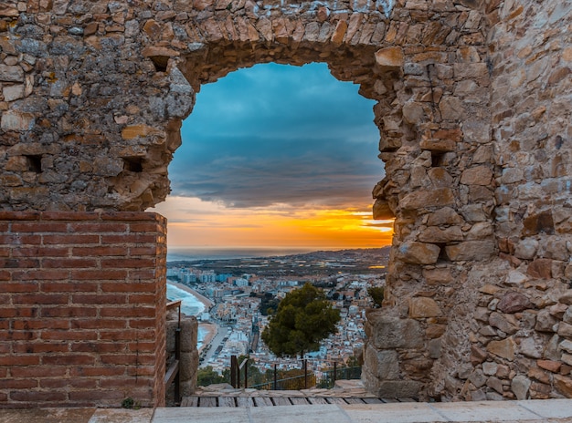 Tramonto a Blanes dal castello di San Juan.