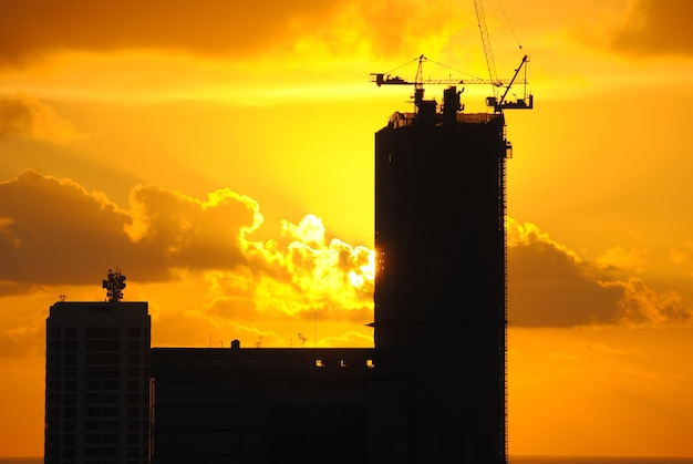 Tramonto a Colombo Sri Lanka