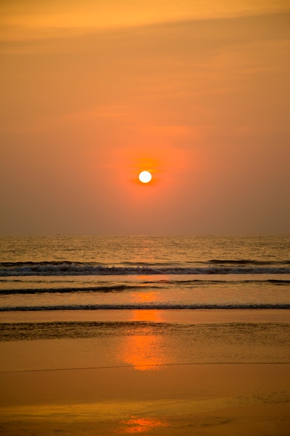 Tramonto ad Agonda, Goa, India