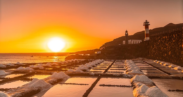 Tramonto al Faro di Fuencaliente sulla rotta dei vulcani