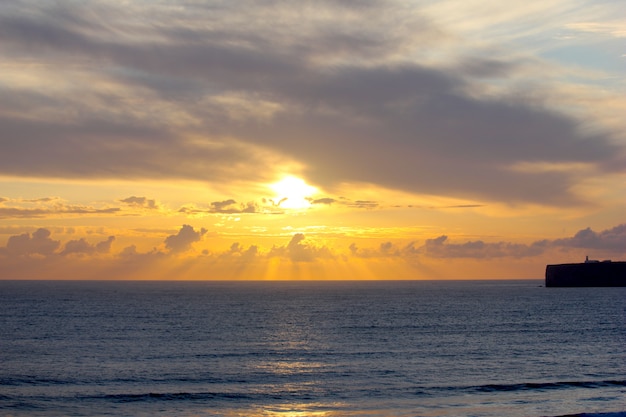 Tramonto al promontorio