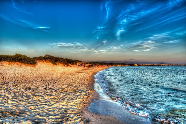 Tramonto colorato ad Alghero Sardegna