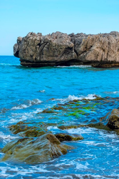 Tramonto da sogno tra le rocce di Estepona Malaga