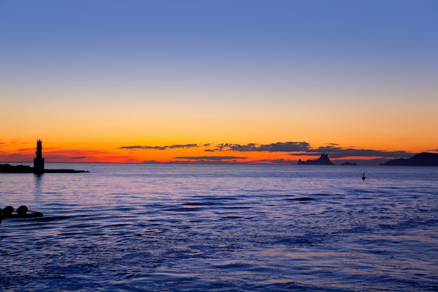 Tramonto dal faro di La Savina a Formentera