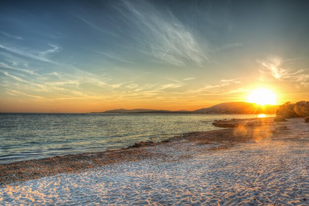 Tramonto Hdr nel litorale di Alghero