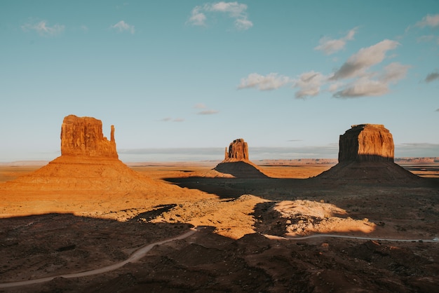 Tramonto nella Monument Valley