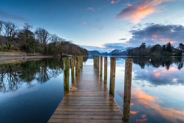 Tramonto su Derwentwater