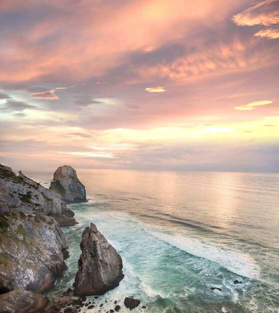 Tramonto sul Mar Mediterraneo