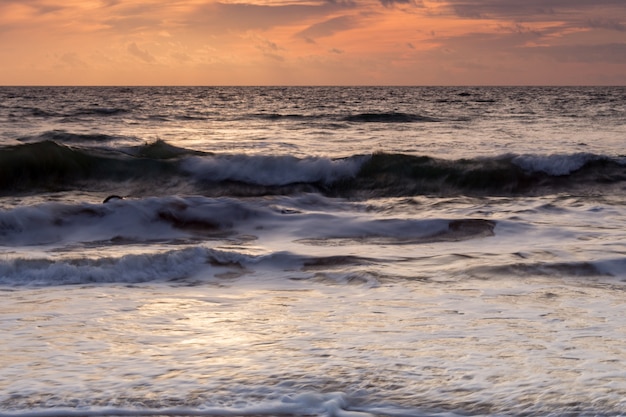 Tramonto sulle spiagge di Cadice