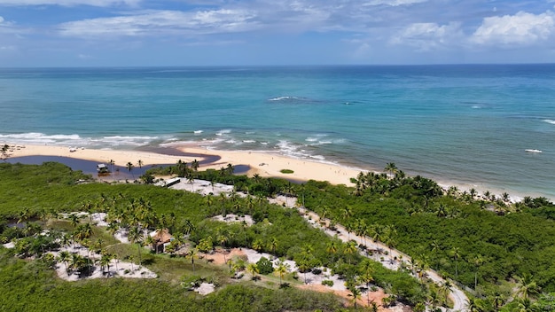 Trancoso Beach In Trancoso Bahia Brasile Costa della scoperta