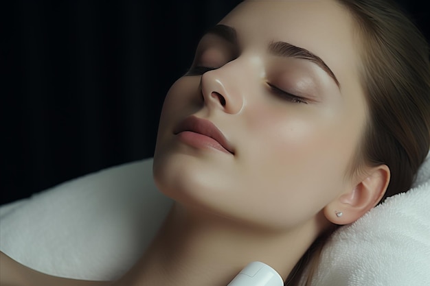 Trattamento del viso bellezza cura del viso per donne di 30 anni e oltre GasLiquid Procedura per la cura della pelle