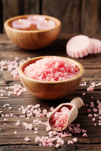 trattamento spa con sale rosa