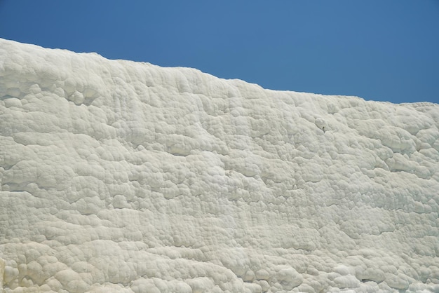 Travertino a Pamukkale a Denizli Turkiye