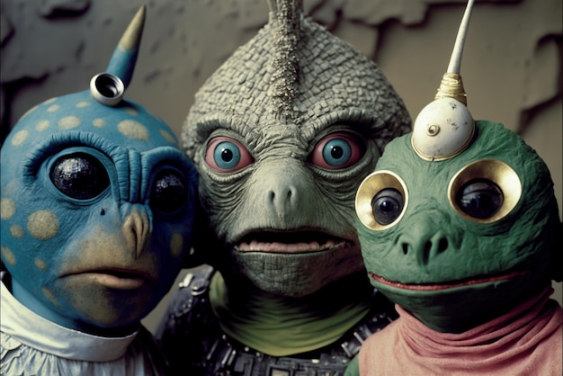 Tre alieni generativi ai