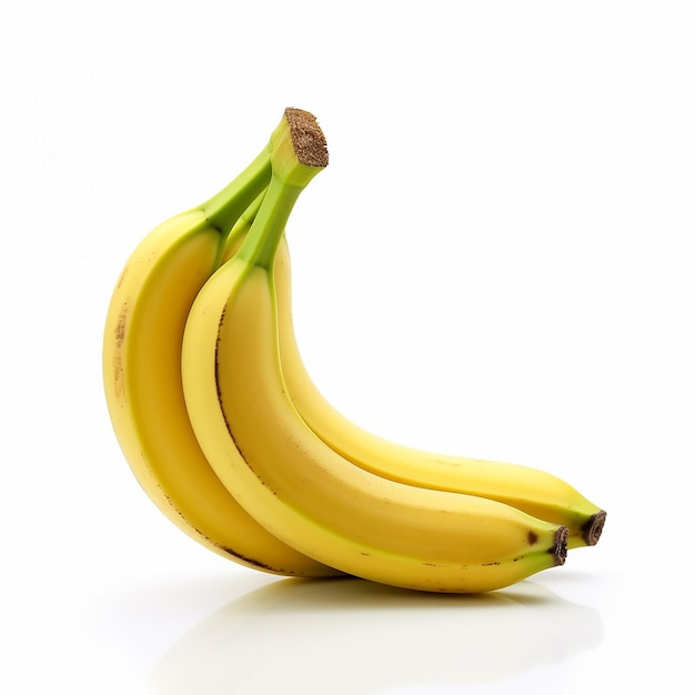 tre banane con la parola "uno" in cima.