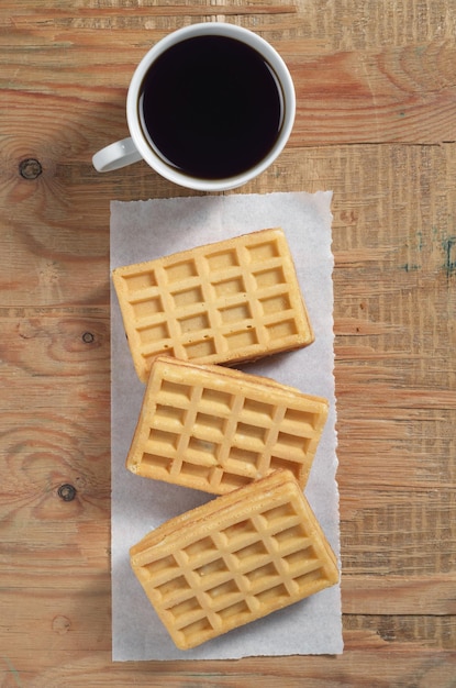 Tre cialde e caffè