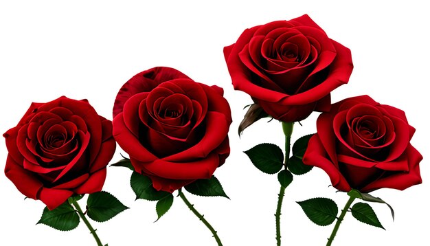 tre rose rosse