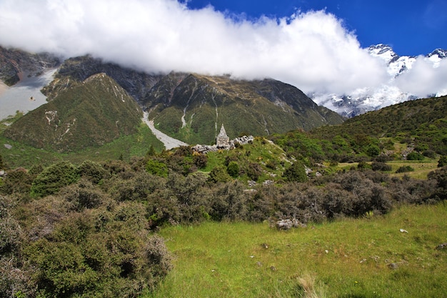 Trekking nella valle di Hooker, in Nuova Zelanda