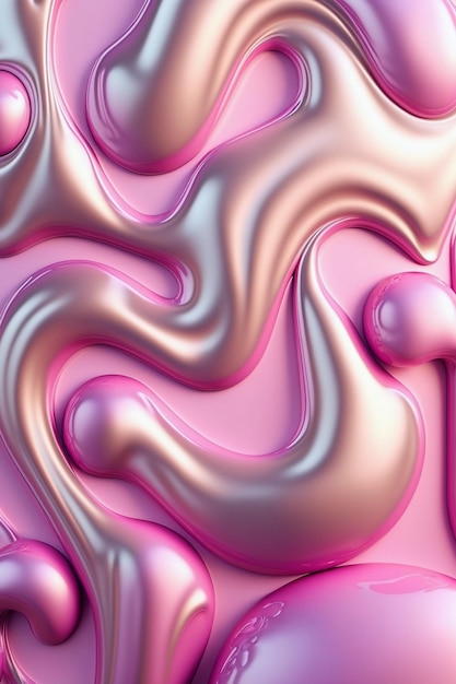 Trendy Fluid Background Ai generativo