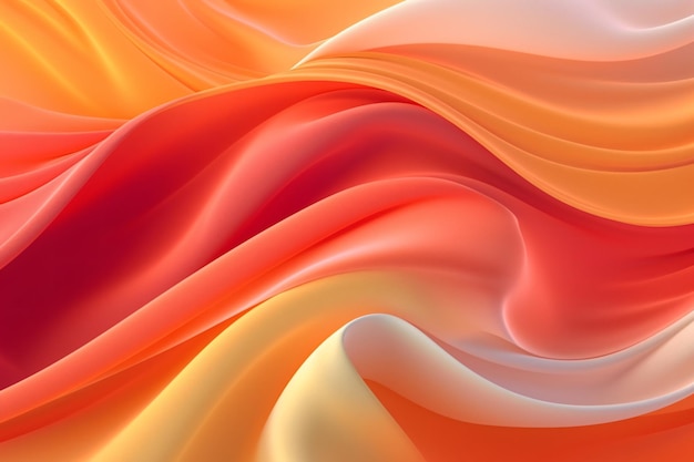 Trendy Wave Gradient Background Ai generativo