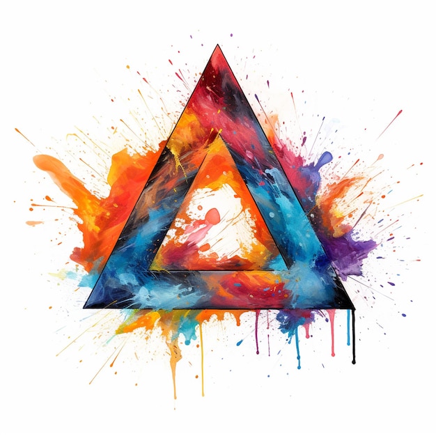 Triangoli di sfondo triangolari