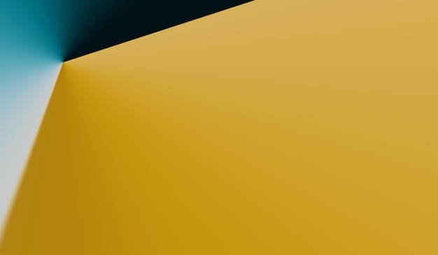 triangolo giallo su sfondo blu linkedin