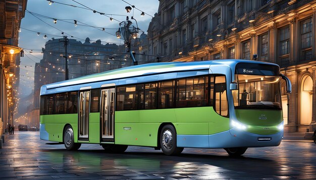 Trolleybus di un bel trasporto