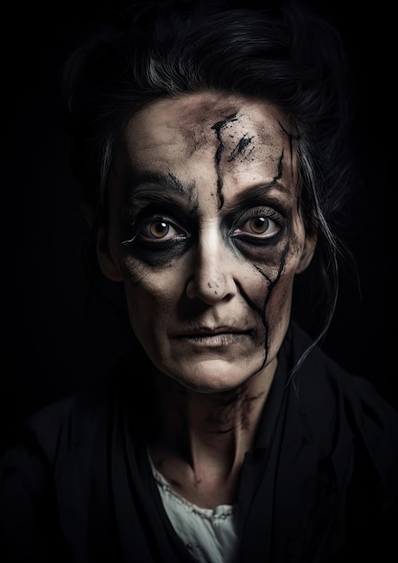 Trucco per Halloween e servizio fotografico gotico