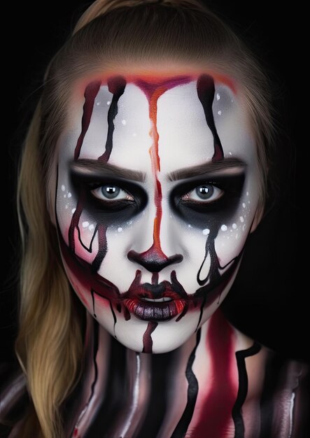 Trucco per Halloween e servizio fotografico gotico