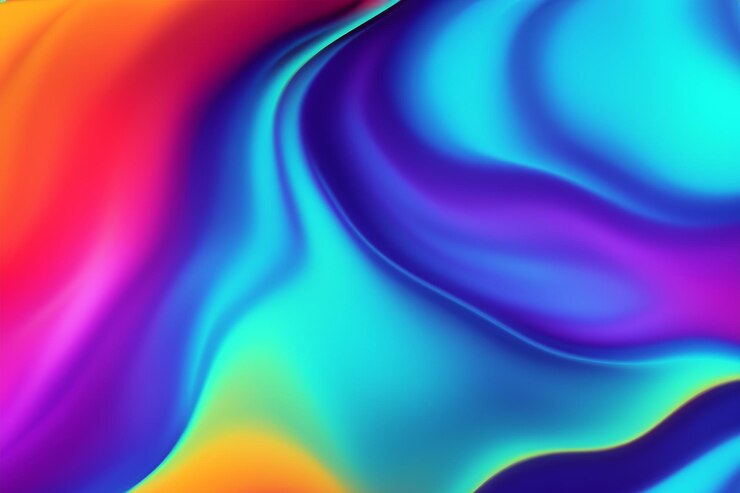 Photo true color fluid wave background