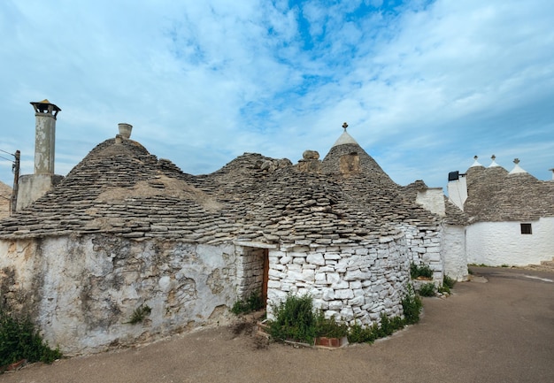 Trulli ad Alberobello Italia