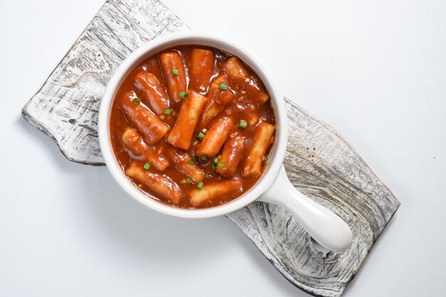 tteokbokki coreano piccante torta di riso coreana piccante