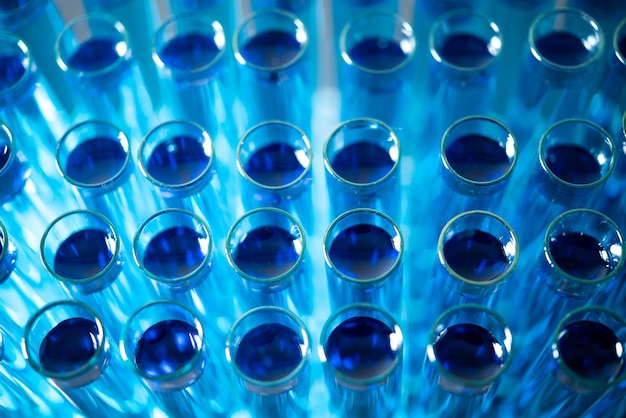 Tubo di prova di laboratorio scientifico