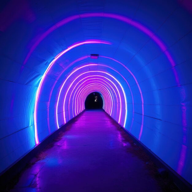 tunnel di luce oscura