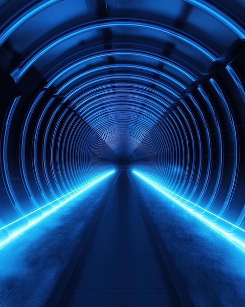 tunnel di luce oscura