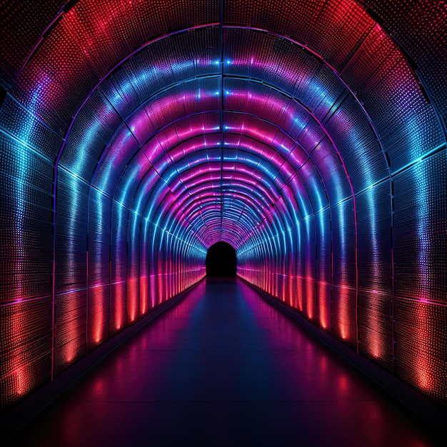 tunnel di luce oscura