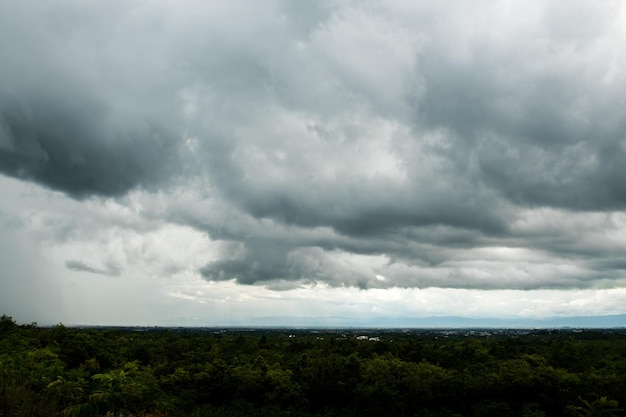 tuono strom cielo nuvole di pioggia