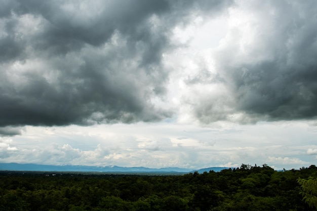 tuono strom cielo nuvole di pioggia