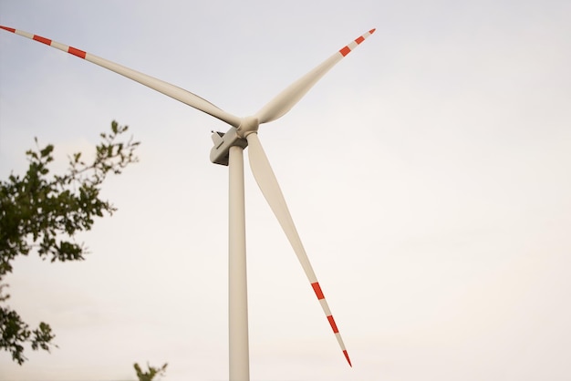 Turbine eoliche in un parco eolico europeo Energia rinnovabile in Europa