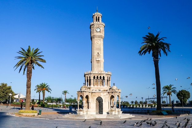 Turchia Smirne Piazza Konak Vecchia Torre dell'Orologio