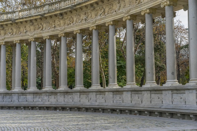 turismo Fontane e giardini del royal jardin del retiro a madrid, spagna