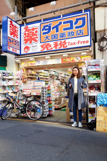 Turista della donna del ritratto