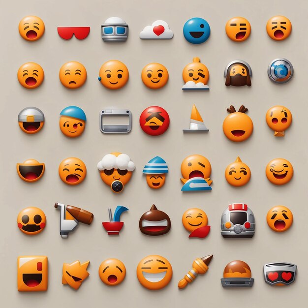 Tutta la raccolta di emoji