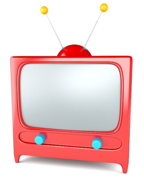 TV in stile cartone animato